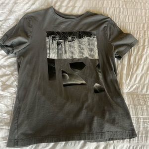 Express graphics gray shirt